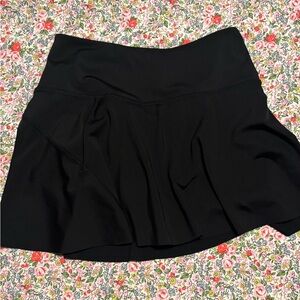 Athleta Black Tennis Skort